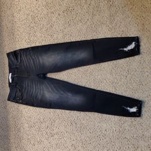 KanCan Distressed Black/Gray Skinny Jeans